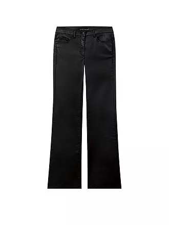 LUISA CERANO | Hose in Lederoptik Flared Fit | 